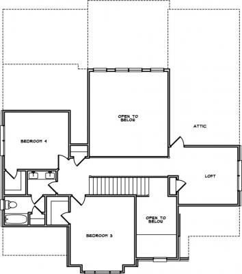 Home Plan - Second Level