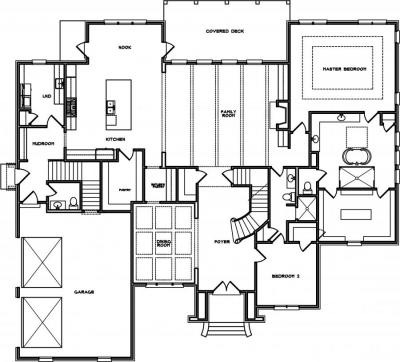 Home Plan - Main Level