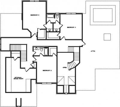 Home Plan - Second Level