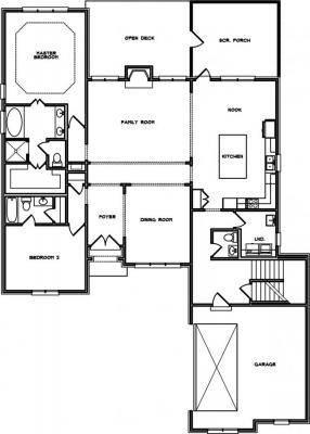 Home Plan - Main Level