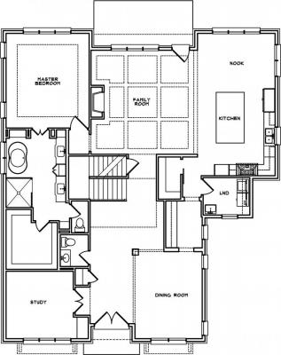 Home Plan - Main Level