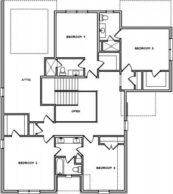 Home Plan - Second Level