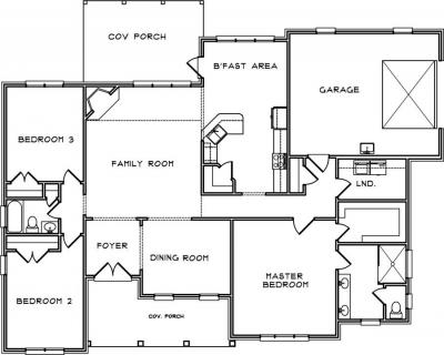 Home Plan - Main Level