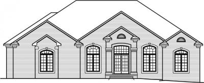 Home Plan - Front View