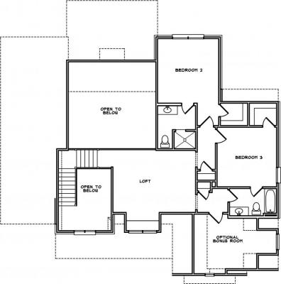 Home Plan - Second Level