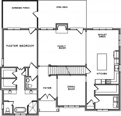 Home Plan - Main Level