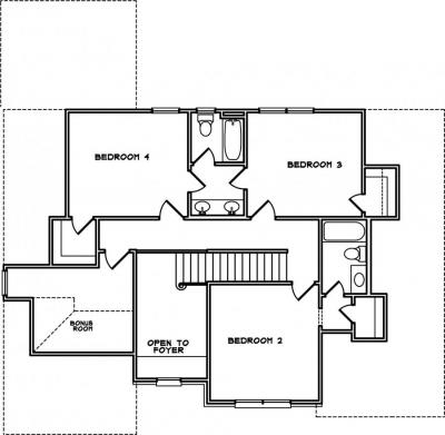 Home Plan - Second Level