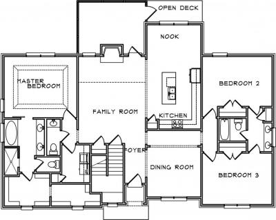 Home Plan - Main Level