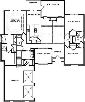 Home Plan - Main Level