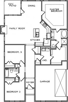 Home Plan - Main Level