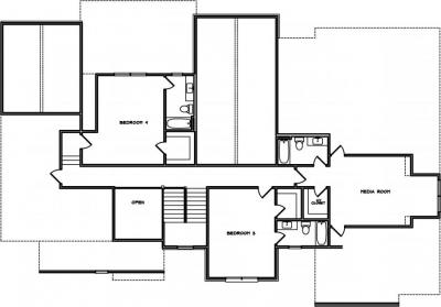 Home Plan - Second Level