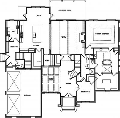 Home Plan - Main Level