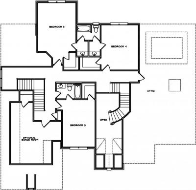 Home Plan - Second Level