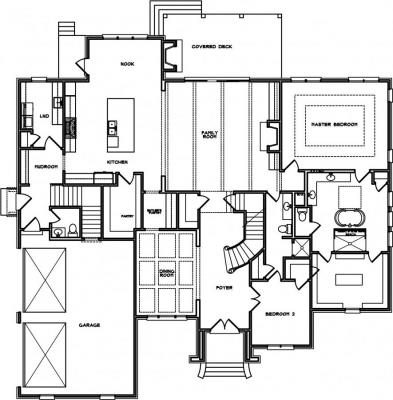 Home Plan - Main Level