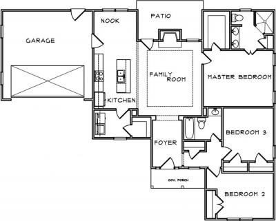 Home Plan - Main Level