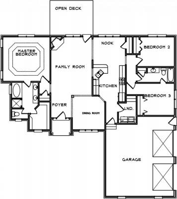 Home Plan - Main Level