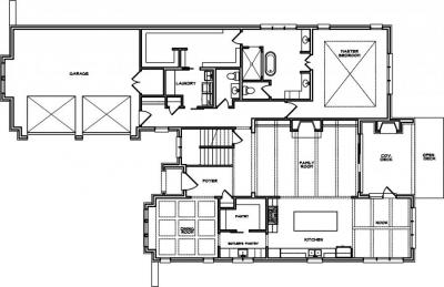 Home Plan - Main Level