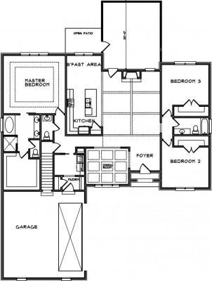 Home Plan - Main Level