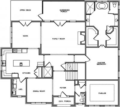 Home Plan - Main Level