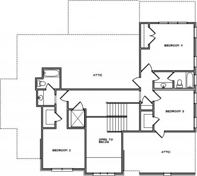 Home Plan - Second Level