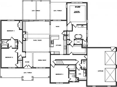 Home Plan - Main Level