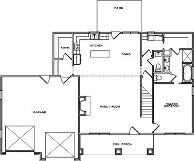 Home Plan - Main Level