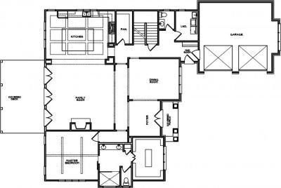 Home Plan - Main Level