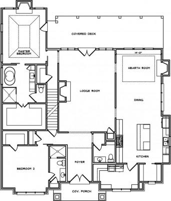 Home Plan - Main Level