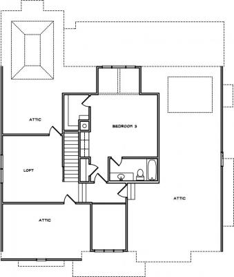 Home Plan - Second Level