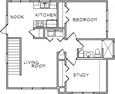 Home Plan - Second Level