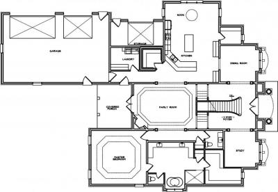 Home Plan - Main Level