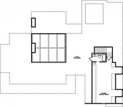 Home Plan - Second Level