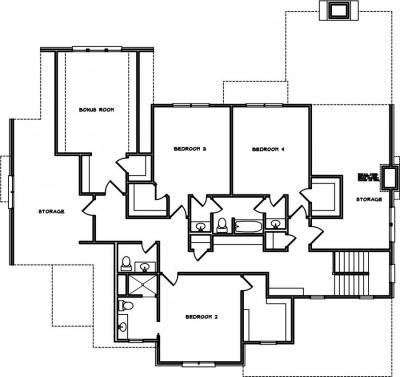 Home Plan - Second Level