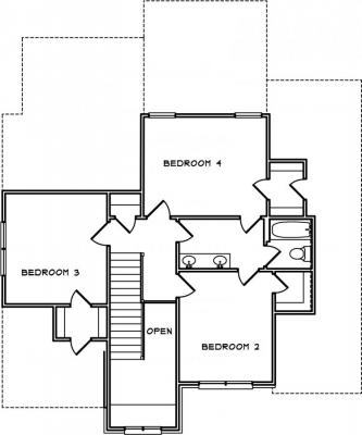 Home Plan - Second Level