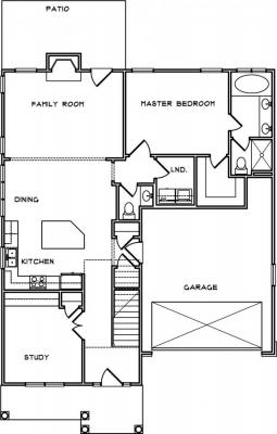 Home Plan - Main Level