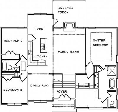 Home Plan - Main Level