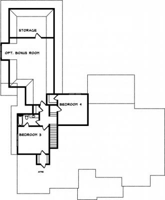 Home Plan - Second Level