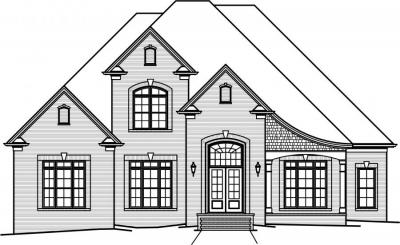 Home Plan - Front View