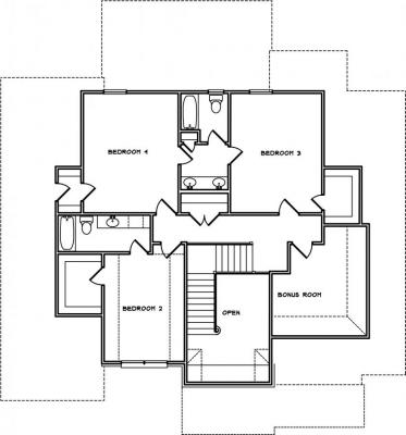 Home Plan - Second Level