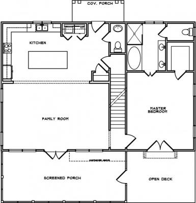 Home Plan - Main Level