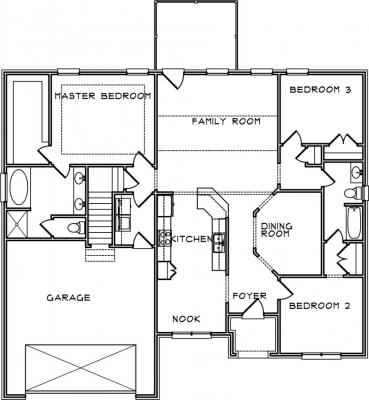 Home Plan - Main Level