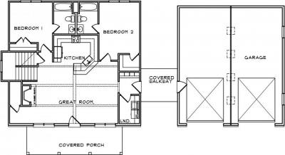 Home Plan - Main Level