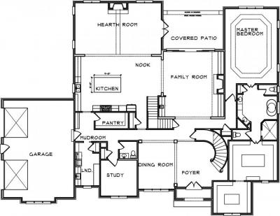 Home Plan - Main Level