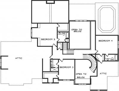 Home Plan - Second Level