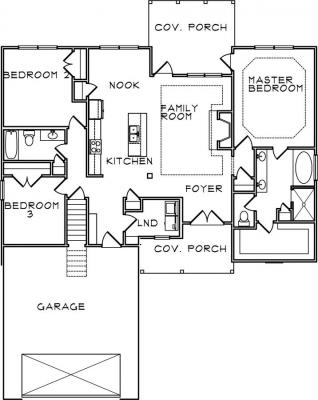 Home Plan - Main Level