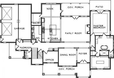 Home Plan - Main Level