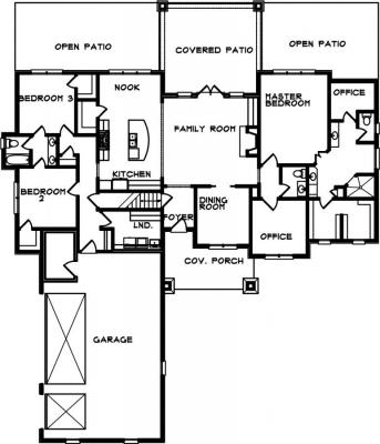 Home Plan - Main Level