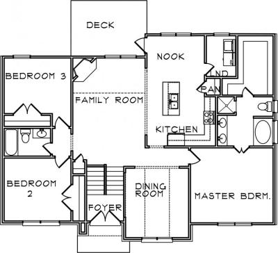 Home Plan - Main Level