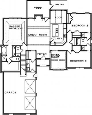 Home Plan - Main Level