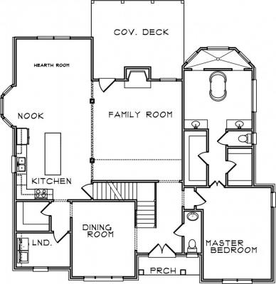 Home Plan - Main Level